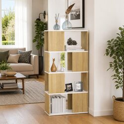 Compact and Reliable Book Cabinet with Storage Space