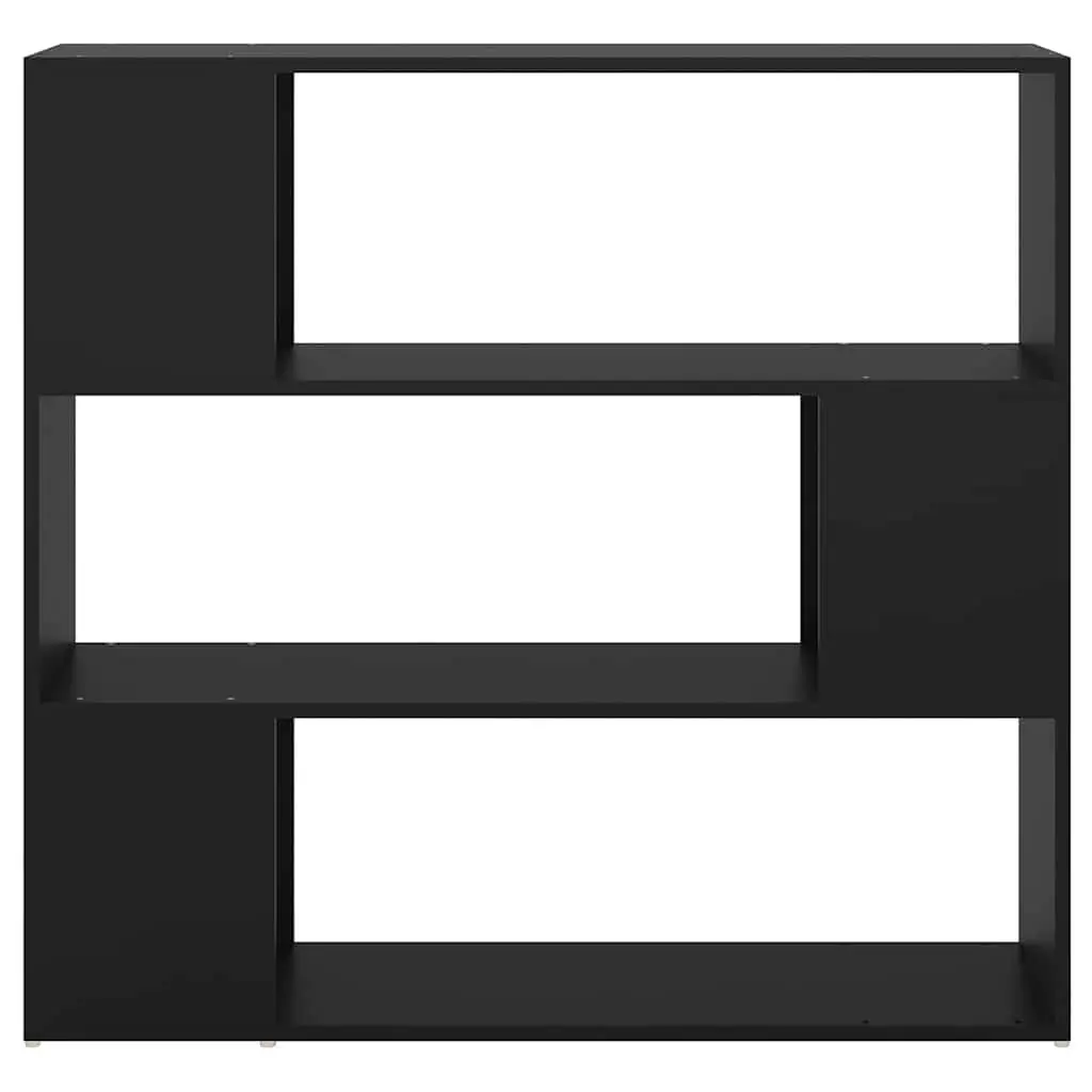 Black Book Cabinet Room Divider Shelving Unit Storage Organizer
