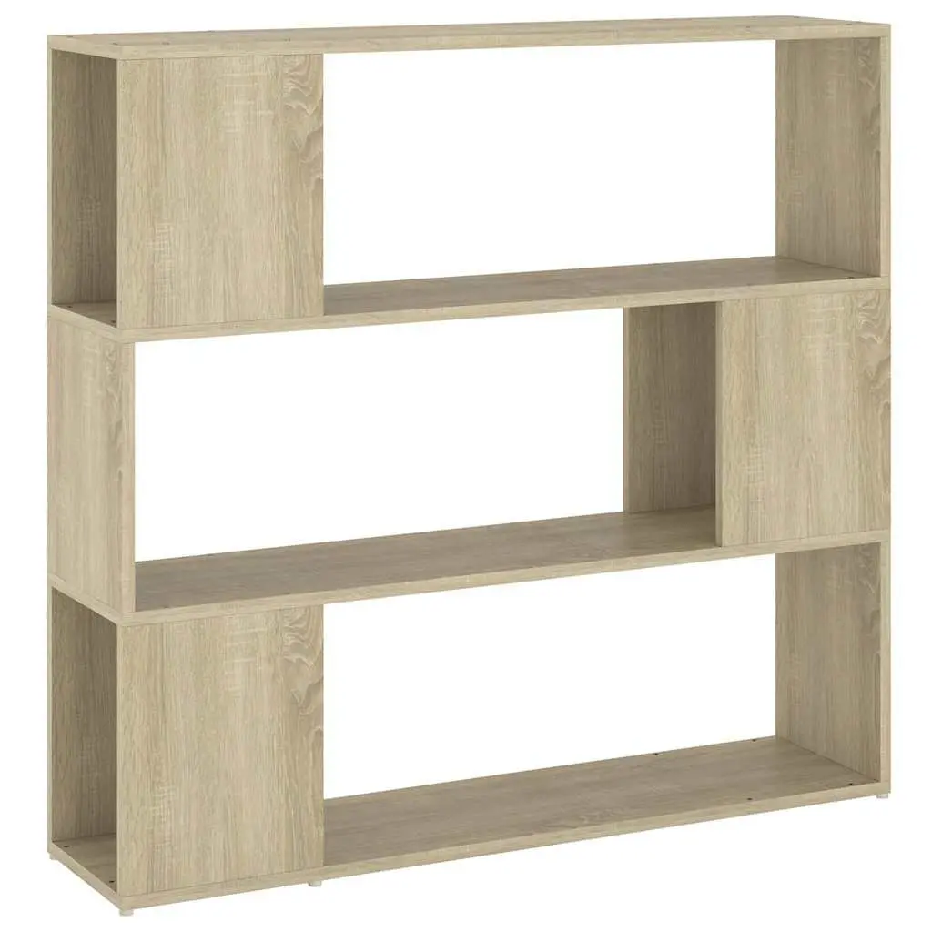 Book Cabinet Room Divider Brown 100x24x94cm Sturdy Construction