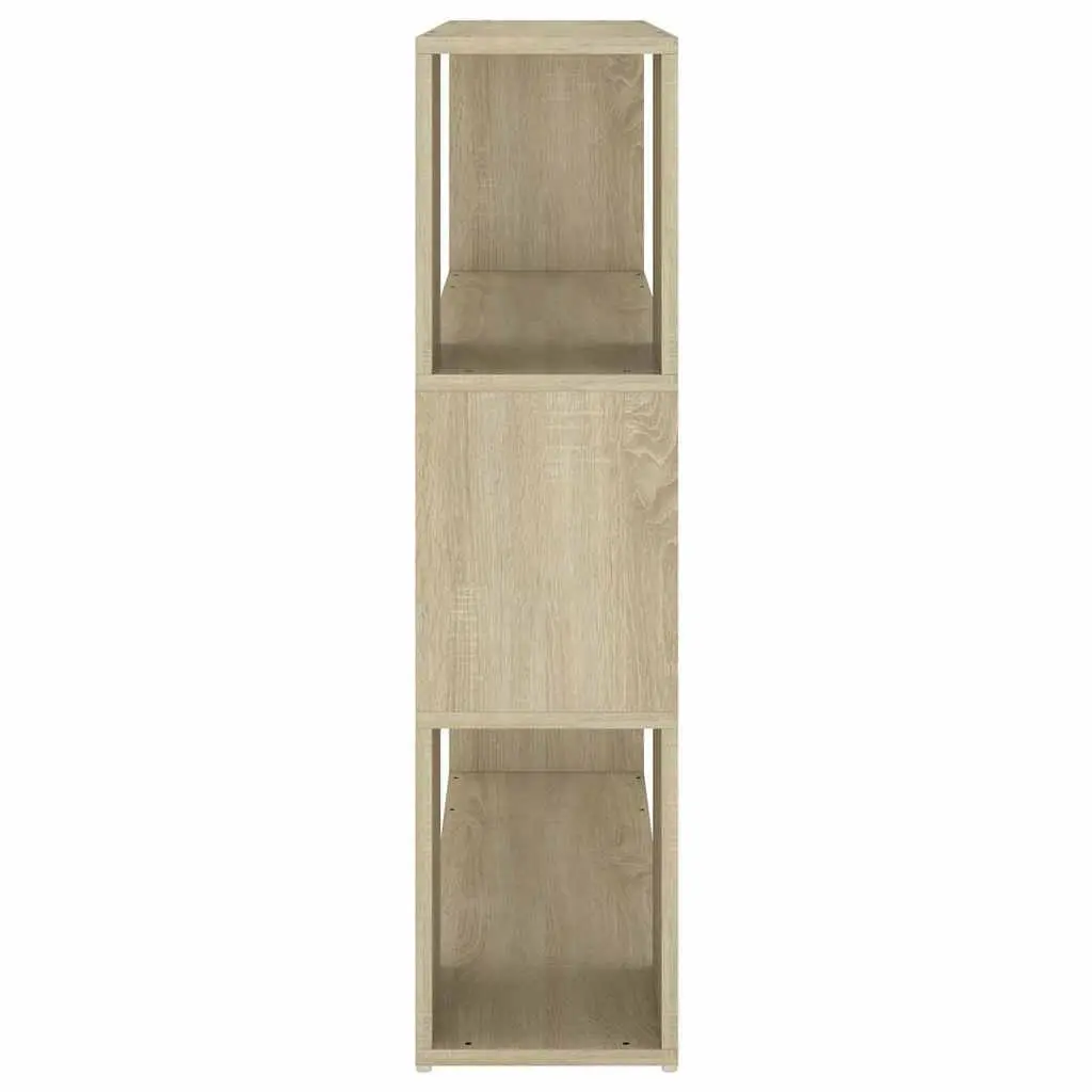 Book Cabinet Room Divider Brown 100x24x94cm Sturdy Construction