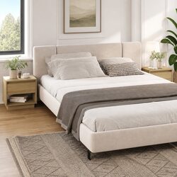 Compact 2 Piece Bedside Cabinets - Stylish Storage