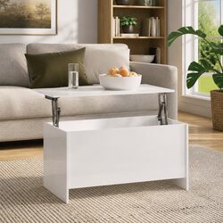 High Gloss White Coffee Table