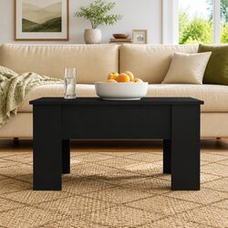 Your Perfect Black Coffee Table with Lift Top and Storage