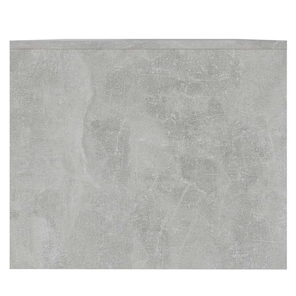 Grey Coffee Table with Storage Drawers 90x50x41.5cm for Living Room