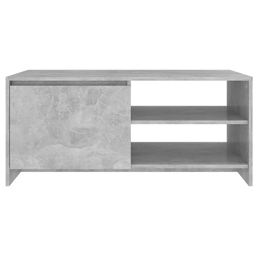 Coffee Table Modern Design Storage Compartment Door Shelf Living Room Furniture