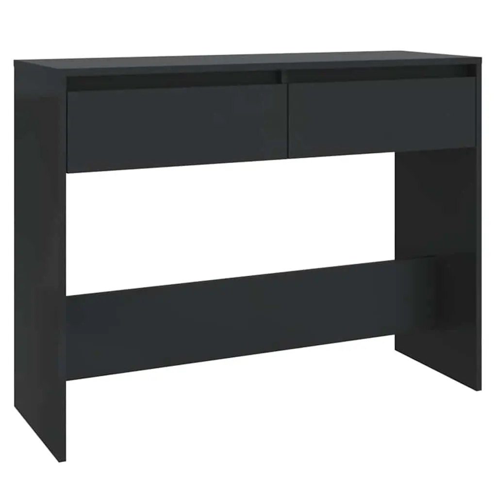 Console Table Hallway Entrance Accent Side Table Black Storage Furniture