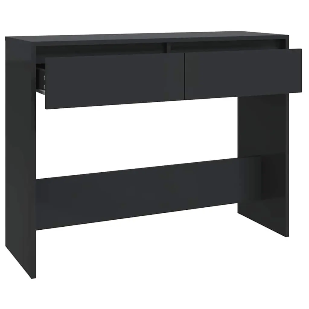 Console Table Hallway Entrance Accent Side Table Black Storage Furniture