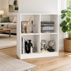 Compact White Storage Sideboard with Ample Space