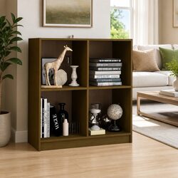 Compact Brown Sideboard with Modern Appeal