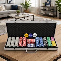 Poker Set with Essential Components Included
