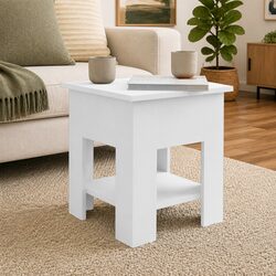 Modern White Coffee Table with Storage: A Perfect Fit