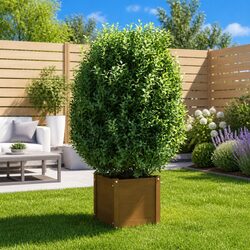 Pinewood Garden Planter Box for Outdoor Use