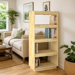 Efficient Wooden Book Cabinet to Organize Your Space