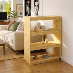 Pinewood Book Cabinet with Ample Storage