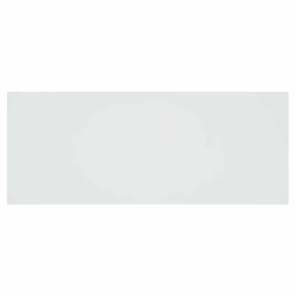 Bed Headboard White 200 cm Wall-Mounted Engineered Wood Smooth Surface