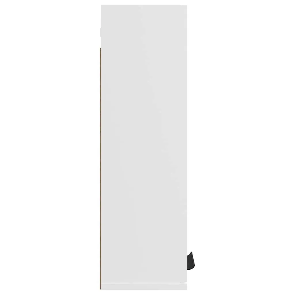 Wall-Mounted Bathroom Cabinet White 32x20x67cm One-Door Storage Unit
