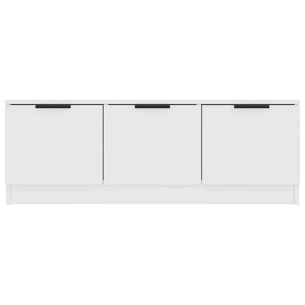 White TV Cabinet with Storage Solutions