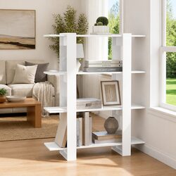 High Gloss White Bookshelf: Stylish and Practical Storage