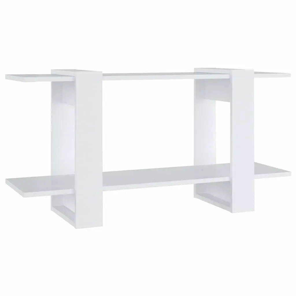 Book Cabinet White Shelving Unit Storage Organizer Engineered Wood Furniture