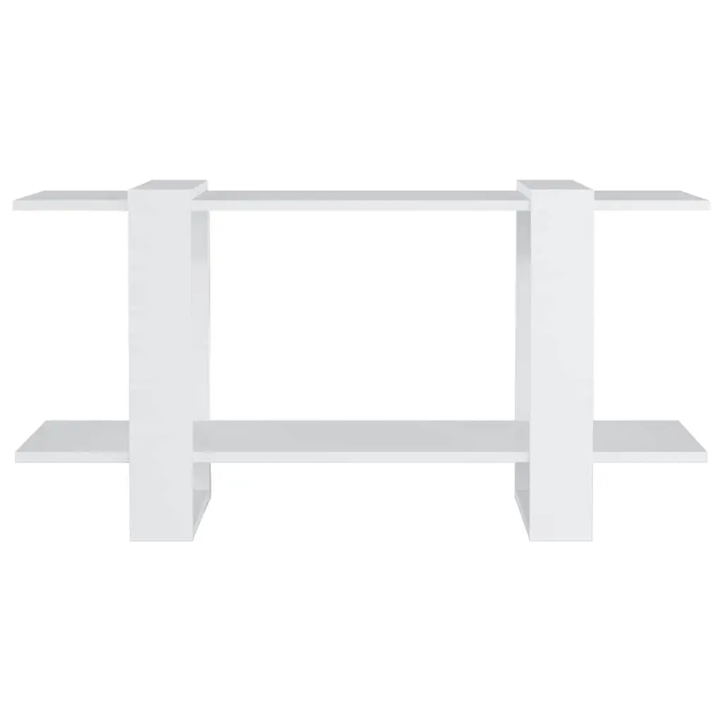 Book Cabinet White Shelving Unit Storage Organizer Engineered Wood Furniture