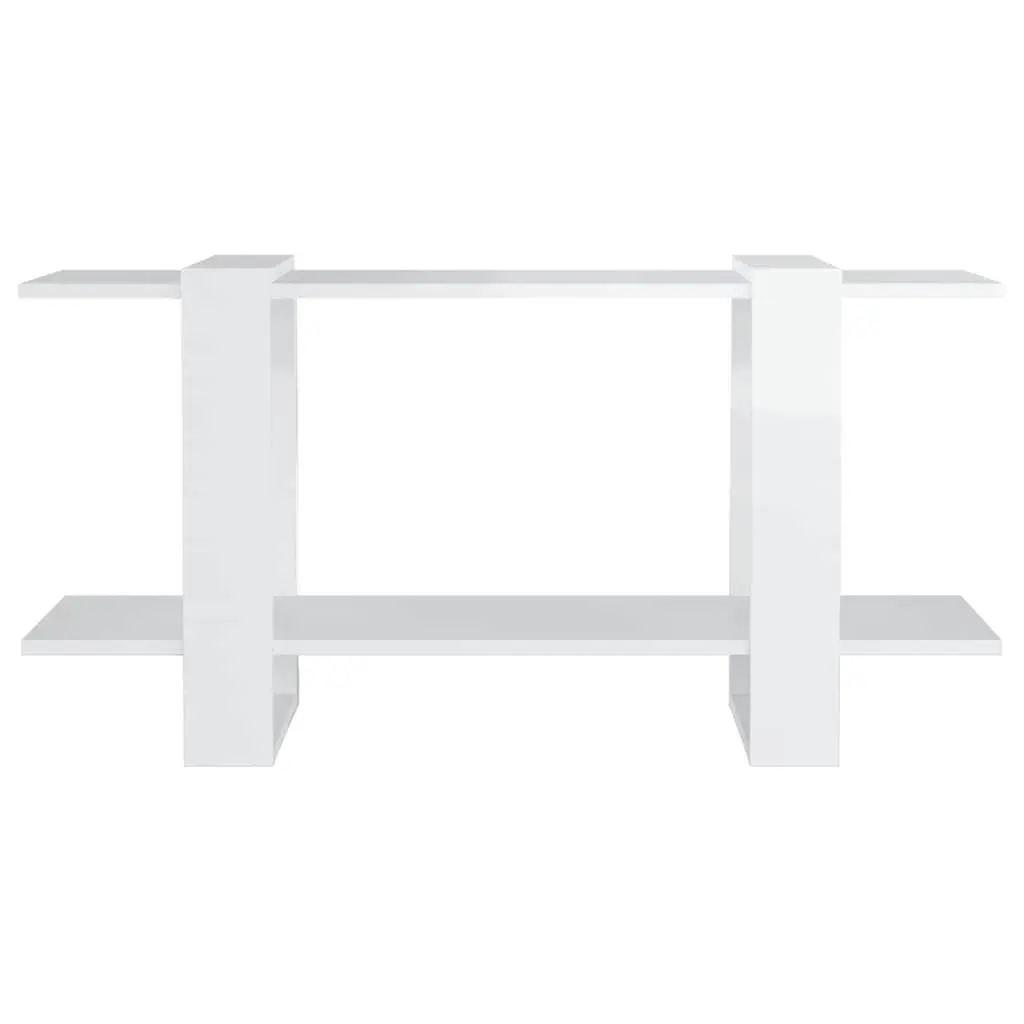 Book Cabinet White Engineered Wood Ample Storage Space