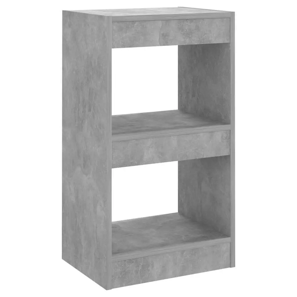 Book Cabinet Grey 40 x 30 x 72 cm Room Divider Shelving Unit Storage Bookcase Shelf
