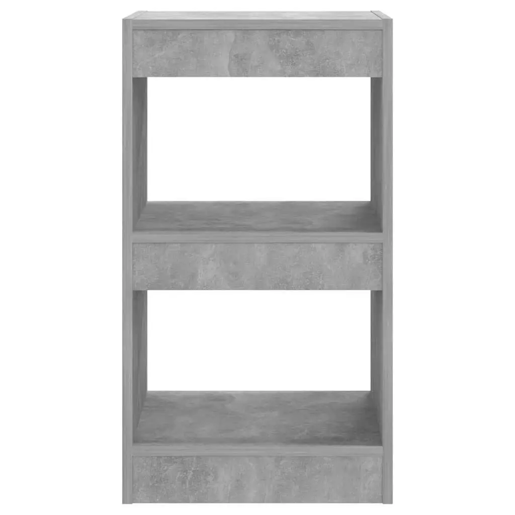 Book Cabinet Grey 40 x 30 x 72 cm Room Divider Shelving Unit Storage Bookcase Shelf
