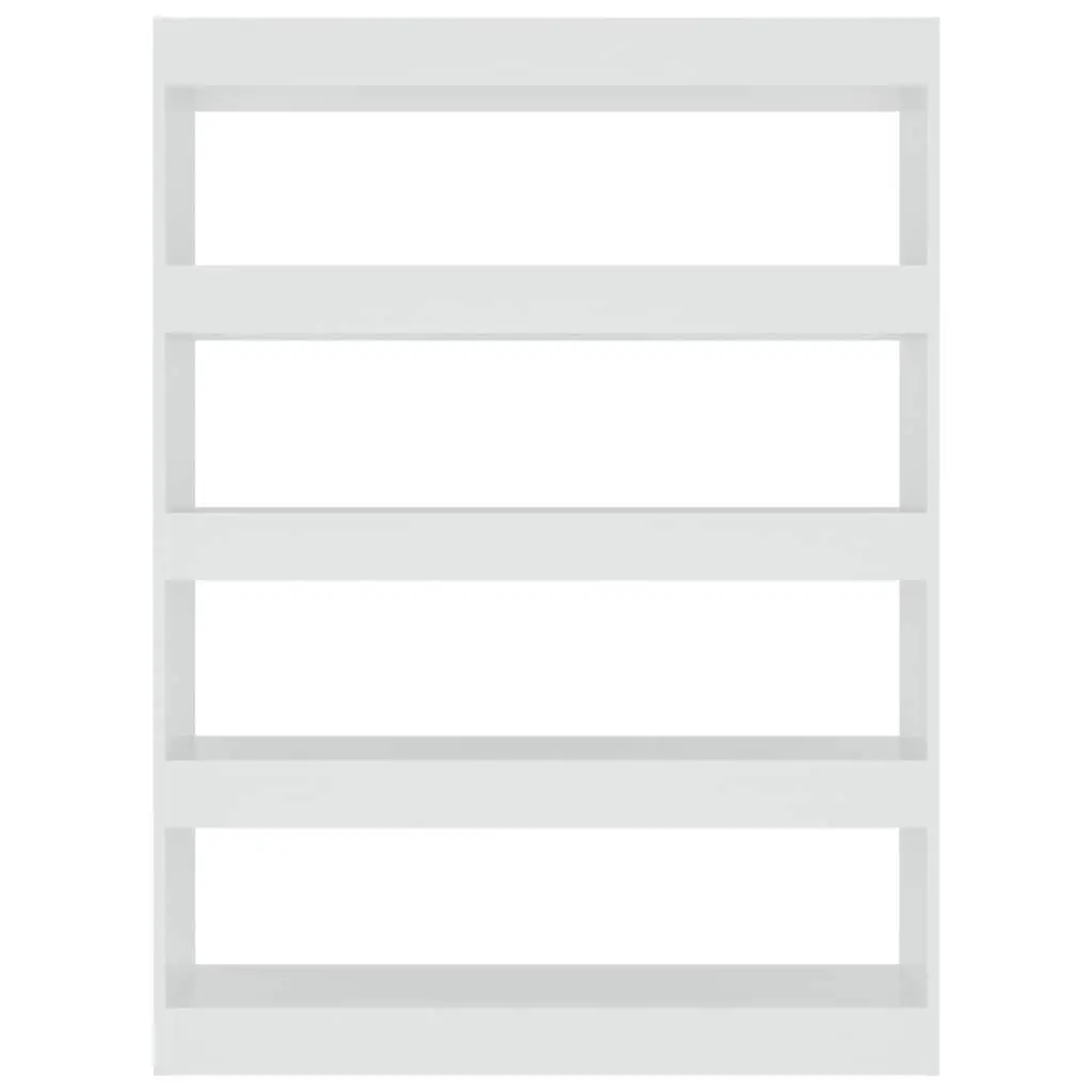 Book Cabinet White 100W x 30D x 135H cm Room Divider Shelving Unit Storage Organiser