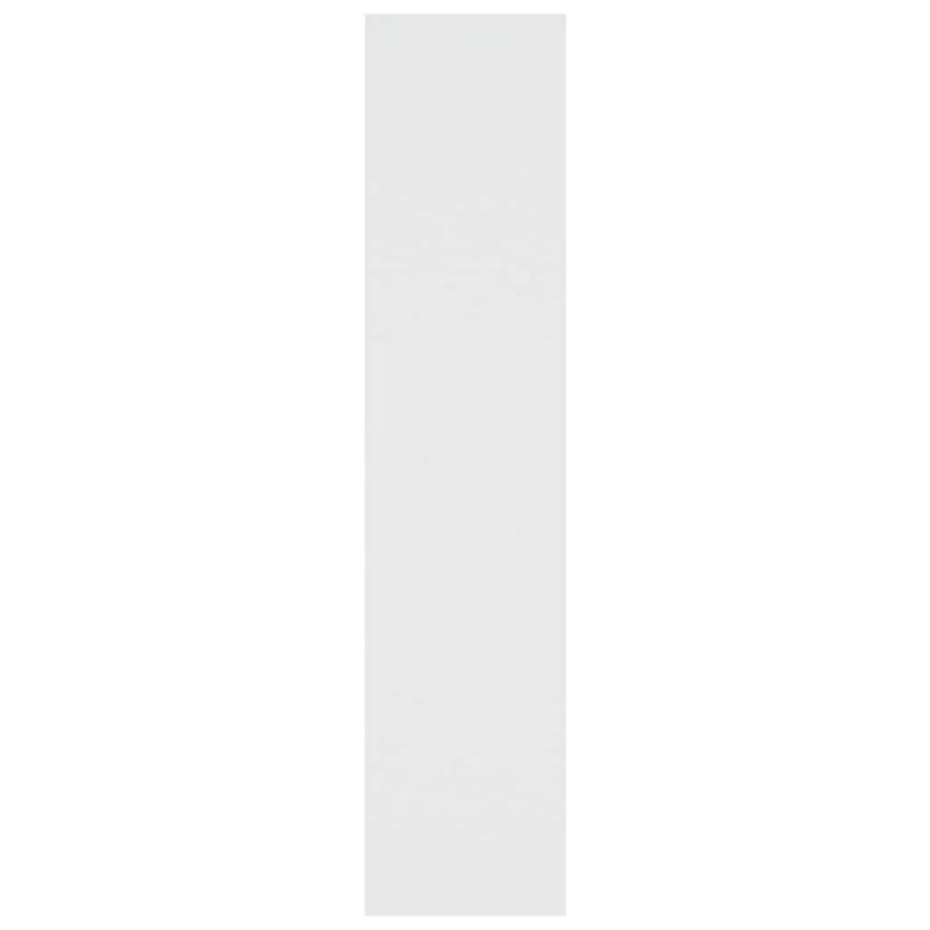 Book Cabinet White 100W x 30D x 135H cm Room Divider Shelving Unit Storage Organiser