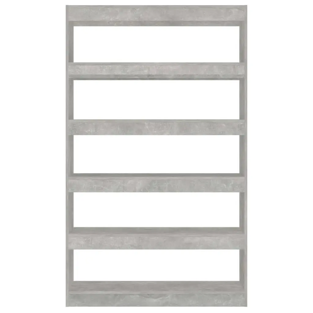 Book Cabinet Grey Standing Shelf Storage Organizer Room Divider
