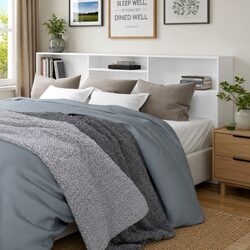 220 cm Wall Mounted Headboard Cabinet - Simply Essential