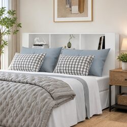 180cm White Headboard Cabinet for Every Bedroom