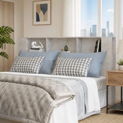Grey Headboard Cabinet: Efficient Storage Solutions