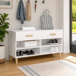 Shoe Cabinet with Ample Storage Options