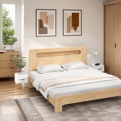 Floating Bedside Cabinets: Smart Storage Solution