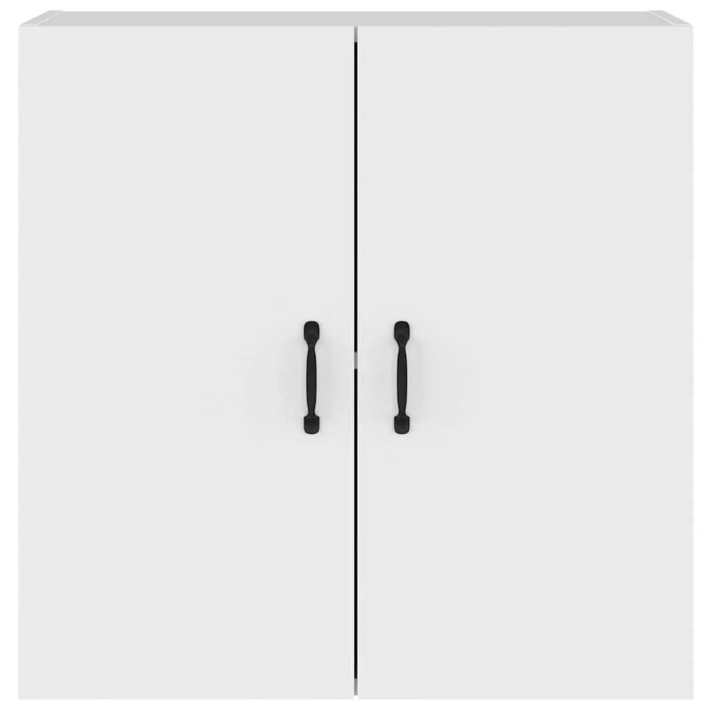 Wall Cabinet White 60x31x60 cm Engineered Wood 2 Door Floating
