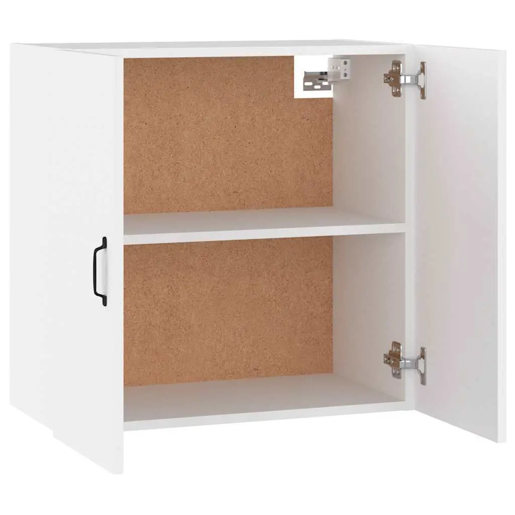 Wall Cabinet White 60x31x60 cm Engineered Wood 2 Door Floating