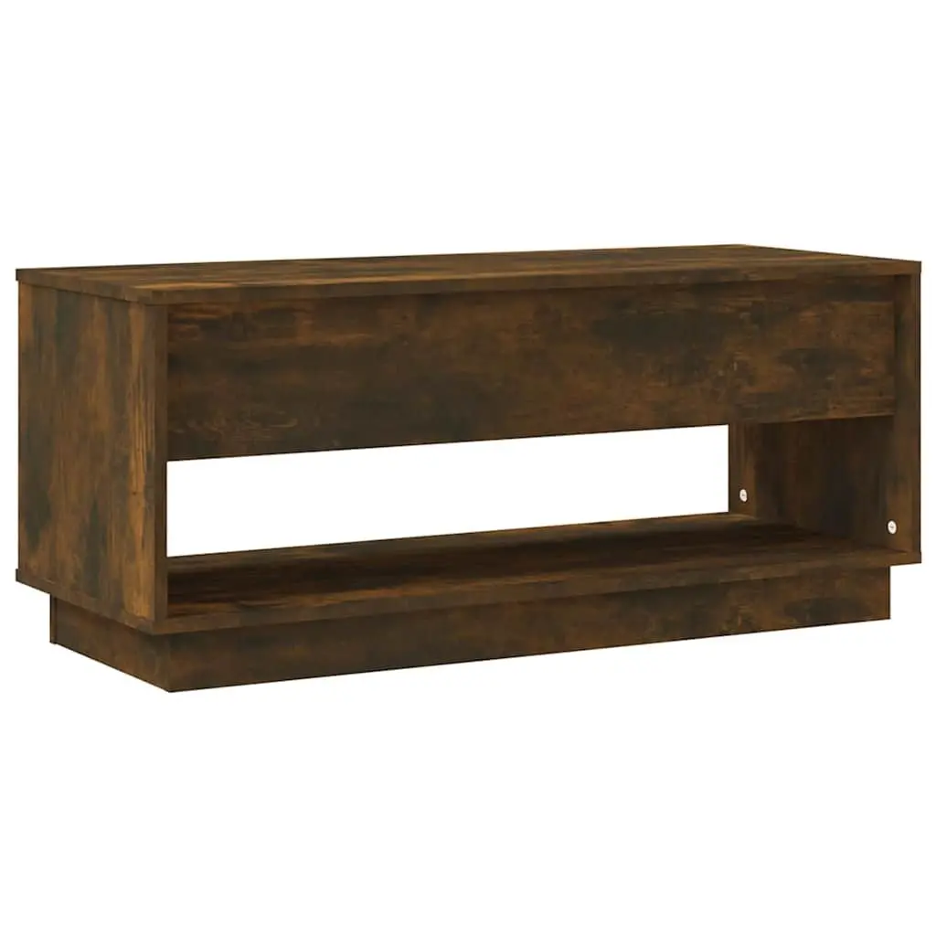 Brown TV Cabinet with Drawers and Open Space