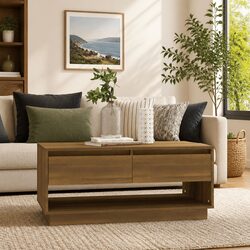 Brown Oak Coffee Table: Functional and Stylish Choice