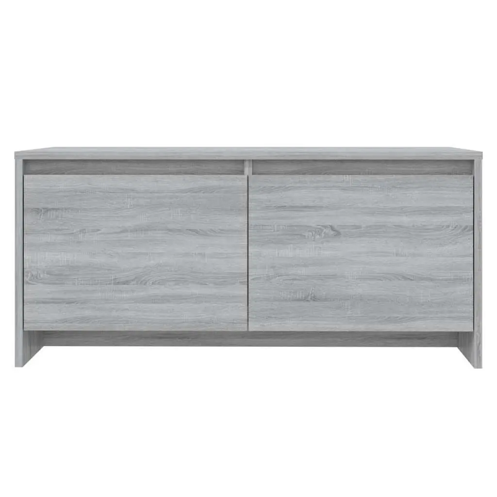 Coffee Table Grey Sonoma Modern Design Drawers Storage Accent Living Room
