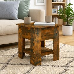 Brown Wood Coffee Table with Storage for Your Home