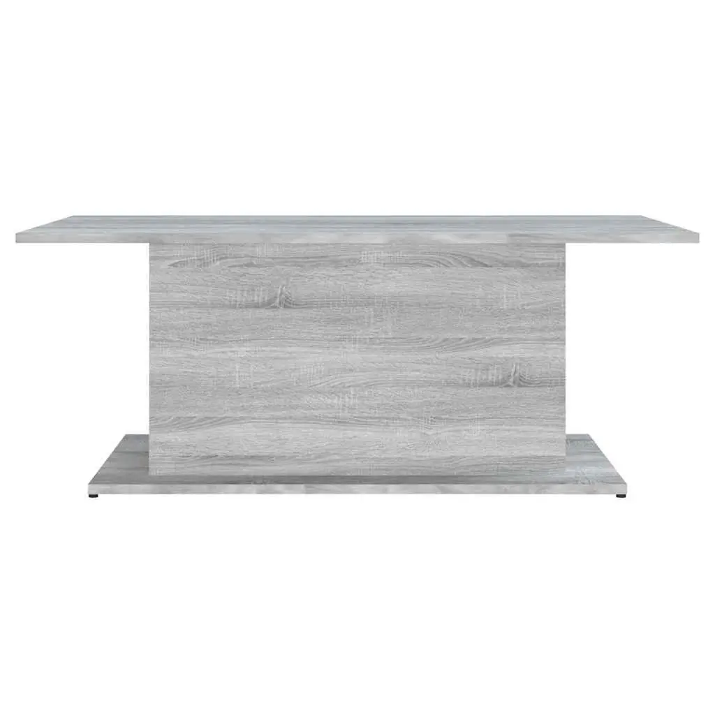 Coffee Table Grey 102 x 55.5 x 40 cm Easy Clean Durable