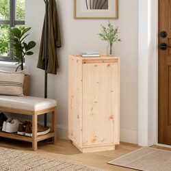 Wooden Shoe Cabinet for Easy Footwear Storage