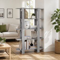 Efficient Grey Sonoma Book Cabinet for Your Living Space