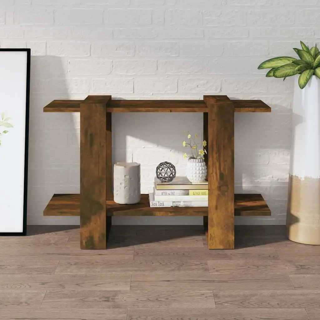 Book Cabinet Brown 80 x 30 x 51 cm Dual-purpose Storage Organiser Room Divider