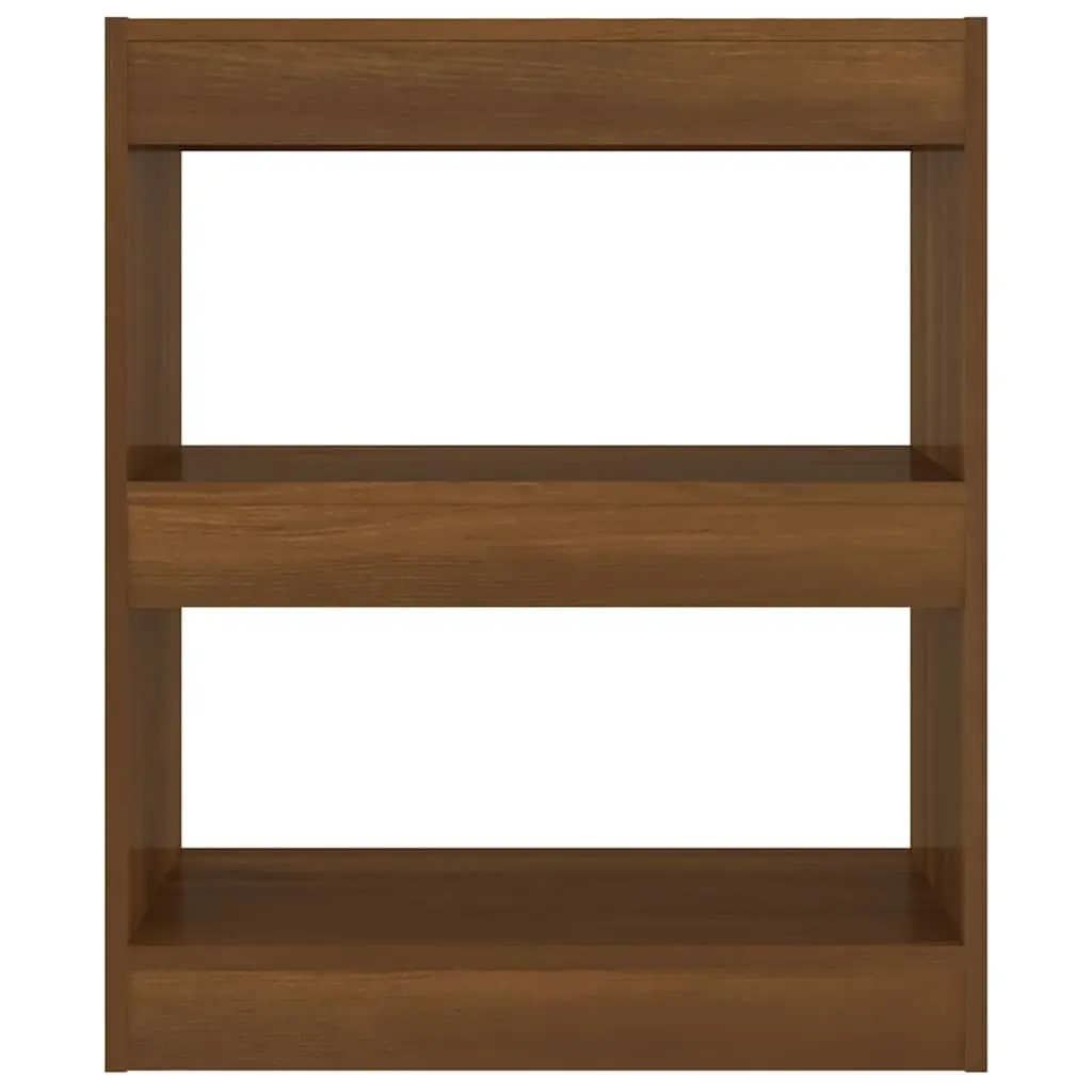 Book Cabinet Brown Oak Standing Room Divider Shelving Unit Storage Bookcase