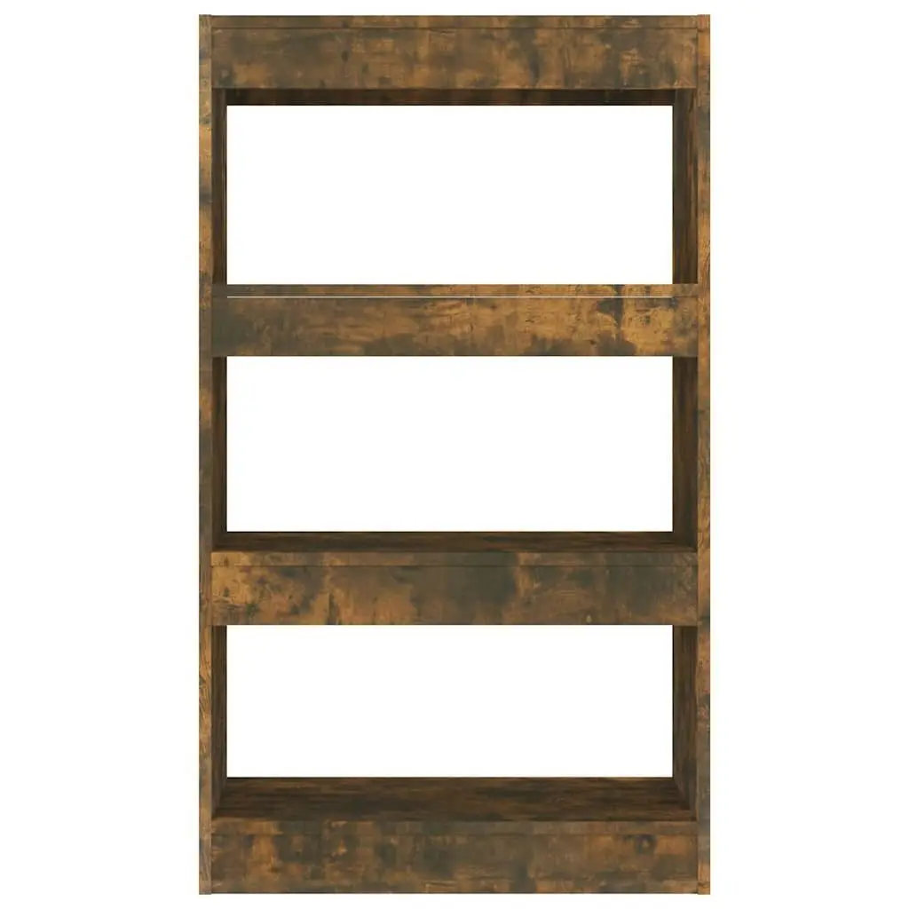 Book Cabinet Smoked Oak 60x30x103cm Engineered Wood Room Divider Storage