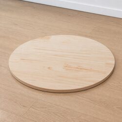 90cm Round Table Top - Sturdy Solid Pine for Indoor Use