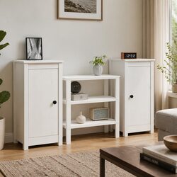 White Solid Pine Sideboards