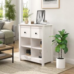 White Sideboard 70x35x80 cm